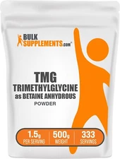 BulkSupplements Betaine Anhydrous (TMG) Powder - 1.5g per Serving