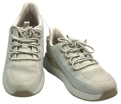DREW Athletic Walking Shoes Lightweight Sneaker Speed Laces Taupe Womens 8.5 WW