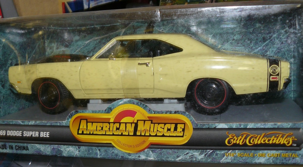 1969 DODGE SUPER BEE 1/18スケールミニカー 1/18, 1969 Dodge Super Bee - yellow - | eBay