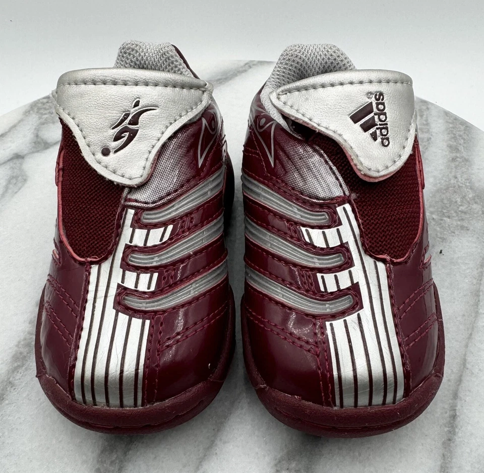 Adidas Predator David Beckham Toddler Kid US 4, UK 3, FR 19 Red Football Cleats Foto 2 de 4