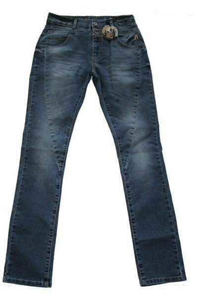 Damen Hose Jeanshose Jeans Neighborhood Skinny Fit Jeans Blau W29 Neu-image