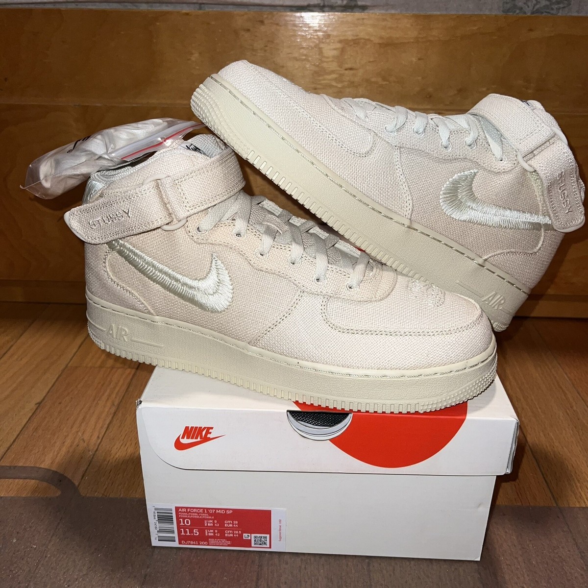 stussy af1 fossil women