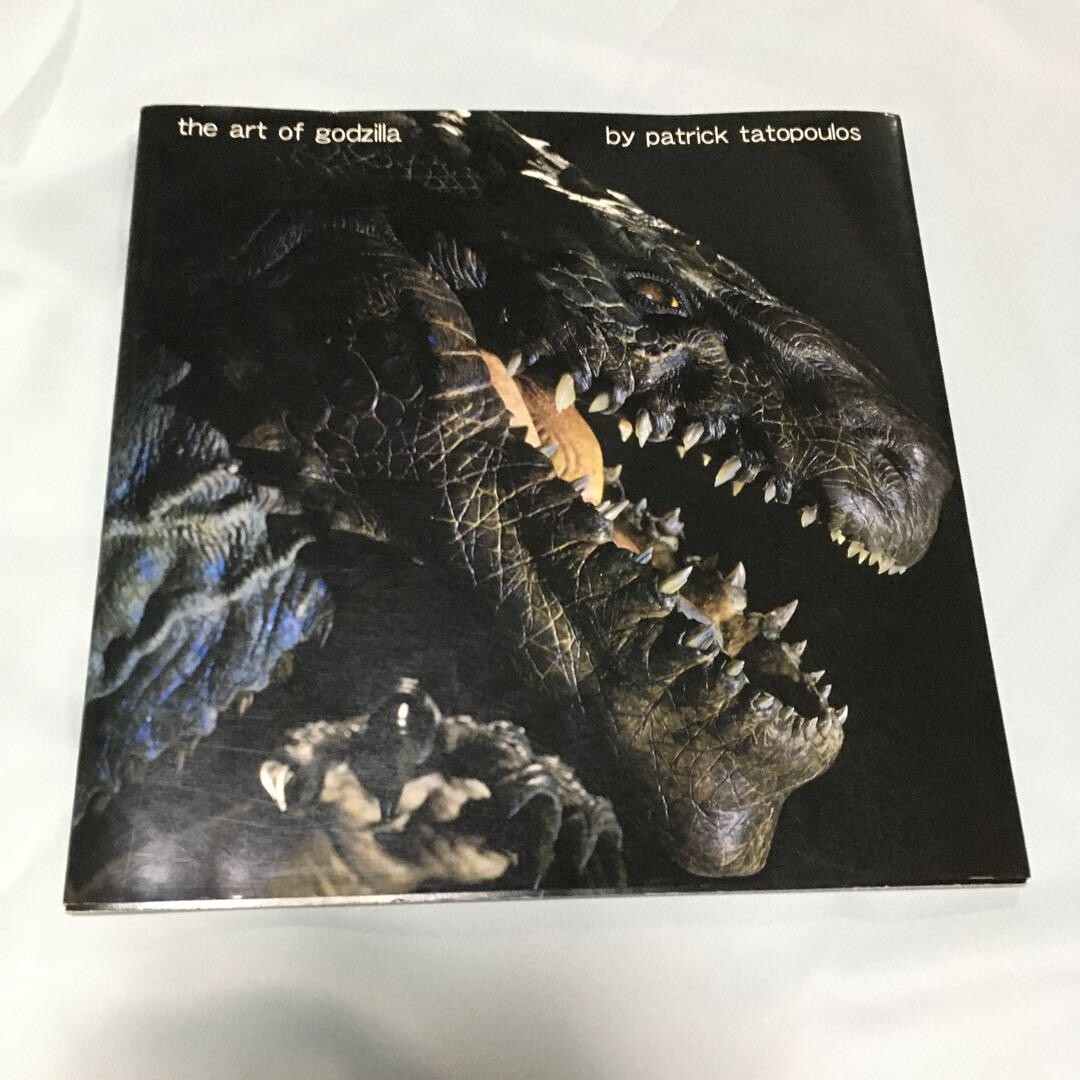 the art of godzilla アートオブゴジラ パトリック•タトプロス The Art of Godzilla by Patrick Tatopoulos 1998 Japan IMPORT