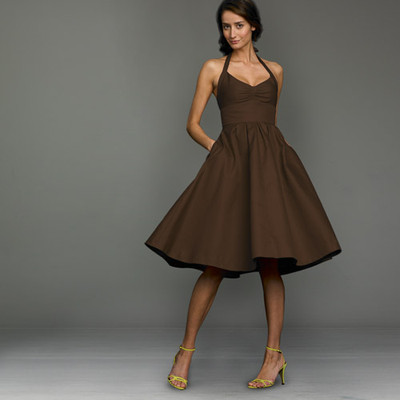 cotton professional dress for women Plus Size Cotton Midi Dress: High Waist Pleated Business Dress