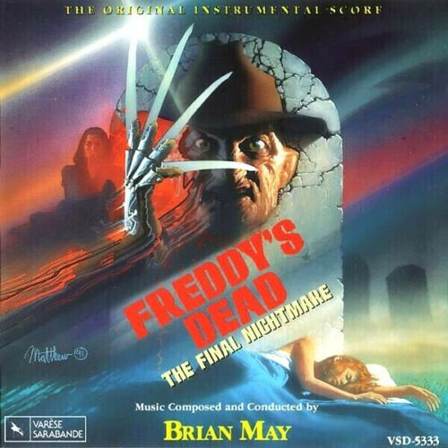 Freddy's Dead: The Final Nightmare by Brian May, CD, 1991, Longbox