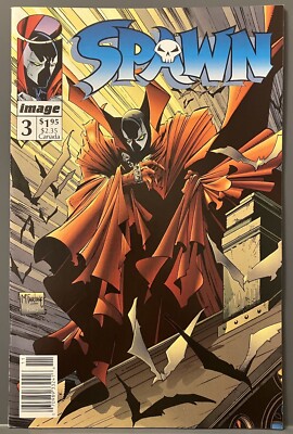 SPAWN #3 Newsstand Edition IMAGE COMICS 1992 NM McFarlane 1st Cyan Fitzgerald