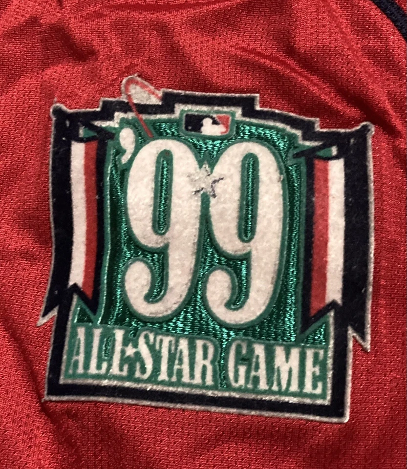 DEREK JETER American All Star MLB JERSEY NY Yankees XL w/1999 Limited Edition - Image 4 of 4