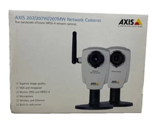 AXIS 207/207W/207MW NETWORK CAMERAS / VGA MOTION JPEG & MPEG-4 / MICROPHONE