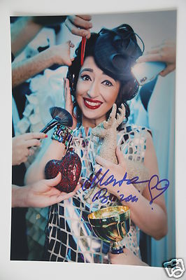 Marta Bizon signed 20x30cm photo autograph/autograph in person 2
