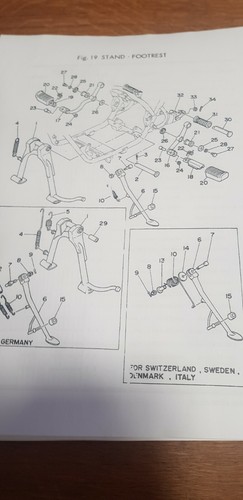 YAMAHA RD 400 F PARTS LIST MANUAL CATALOGUE 1978 paper bound copy nos 2R9 - Picture 7 of 10