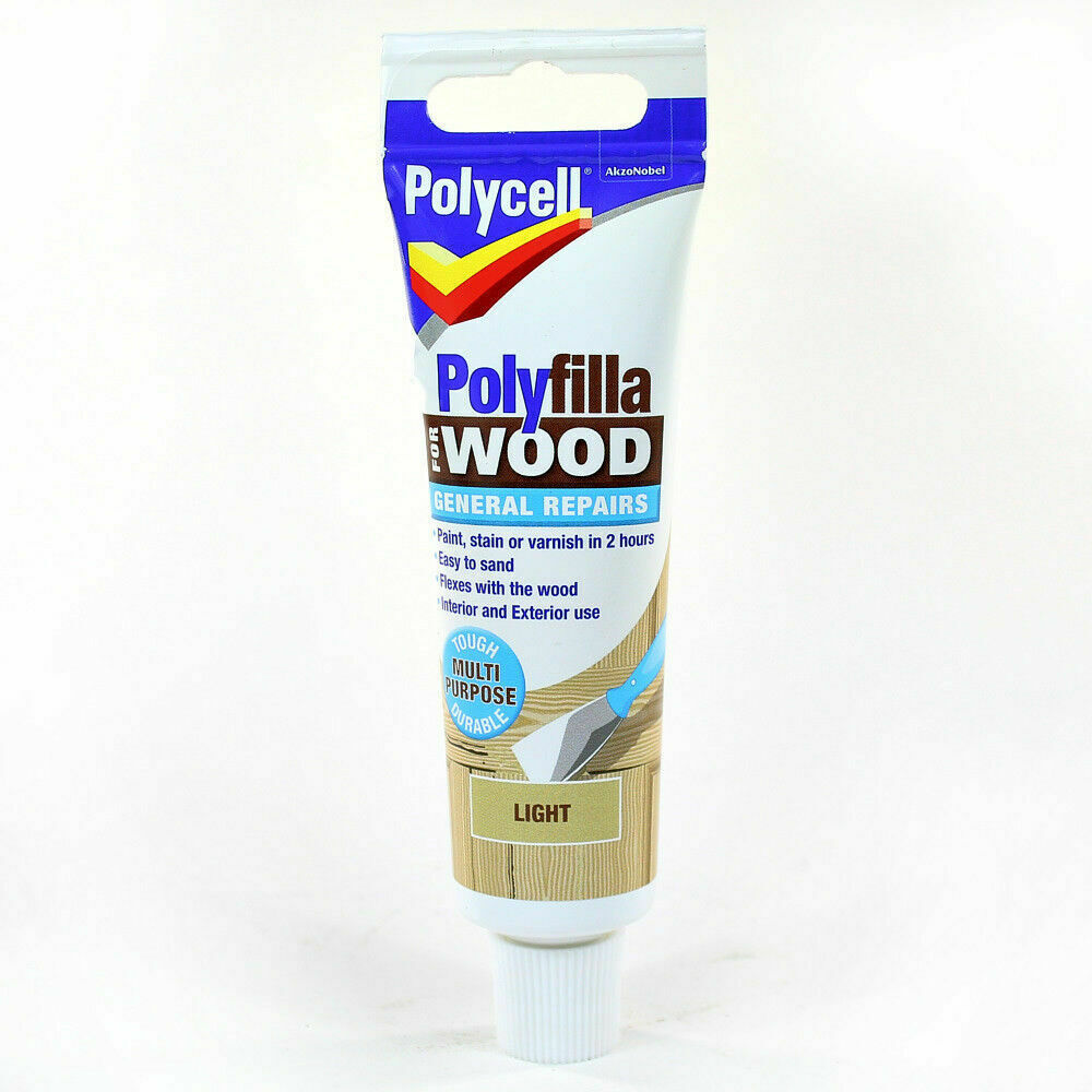 NEW Polycell Polyfilla Repaintable Wood Filler Scratches Dent Cracks