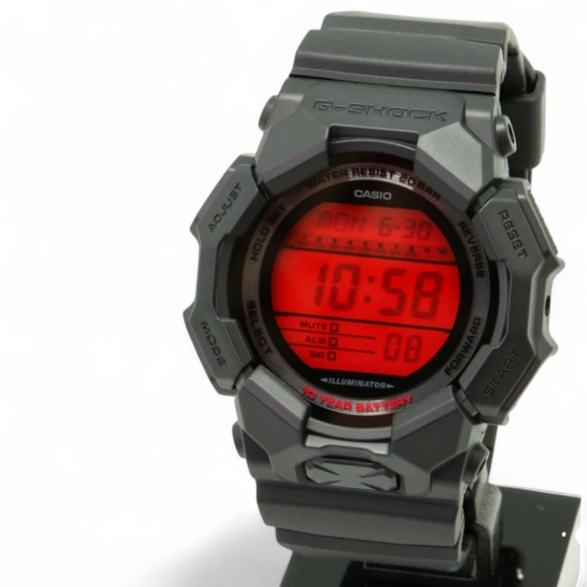新品　GD-010BBR-1JF　G-SHOCK　ブラック ＆ ボールドレッド CASIO G-SHOCK GD-010BBR-1JF BLACK BOLD RED Big Case Carbon