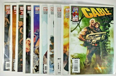 10 Marvel Cable: Divided We Stand Issues 2-5, 7-8, 10-12, and 18 (2008)