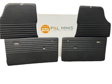 Classic Mini Door Cards 1973-2000 Black Vinyl Stitch Set 4 High Quality UK Made