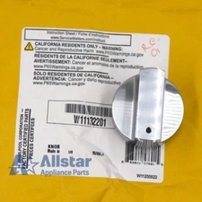 Whirlpool Range Control Knob W11132201