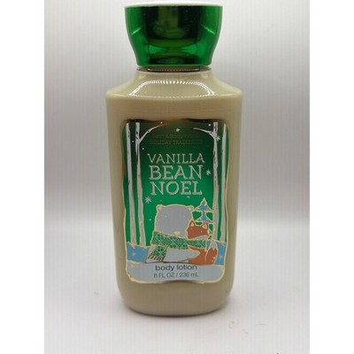 NEW Bath & Body Works Body Lotion 8oz Green Vanilla Bean Noel Holiday Scent
