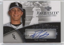 2007 Exquisite Rookie Signatures The Next Generation 7/20 Ryan Sweeney Auto 4i6