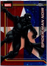 2026 Topps Chrome Marvel Comics #165 Spider-Man Noir Captain America's Star /41