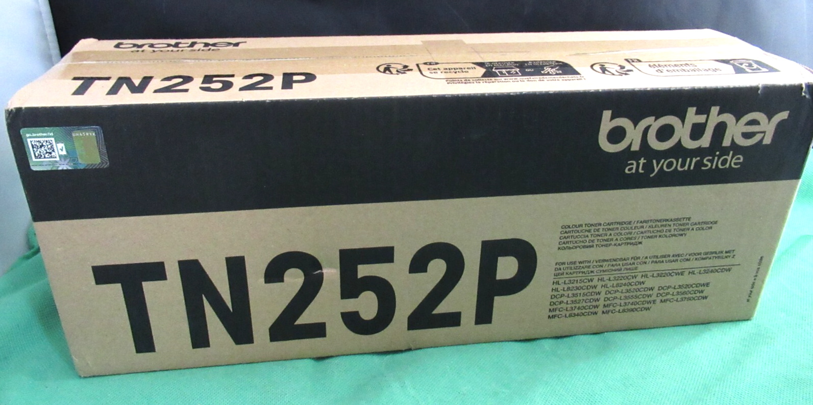 Brother Toner Cartridge Cyan TN252P MFC-L3740CDW HL-L3215CW L3220CW