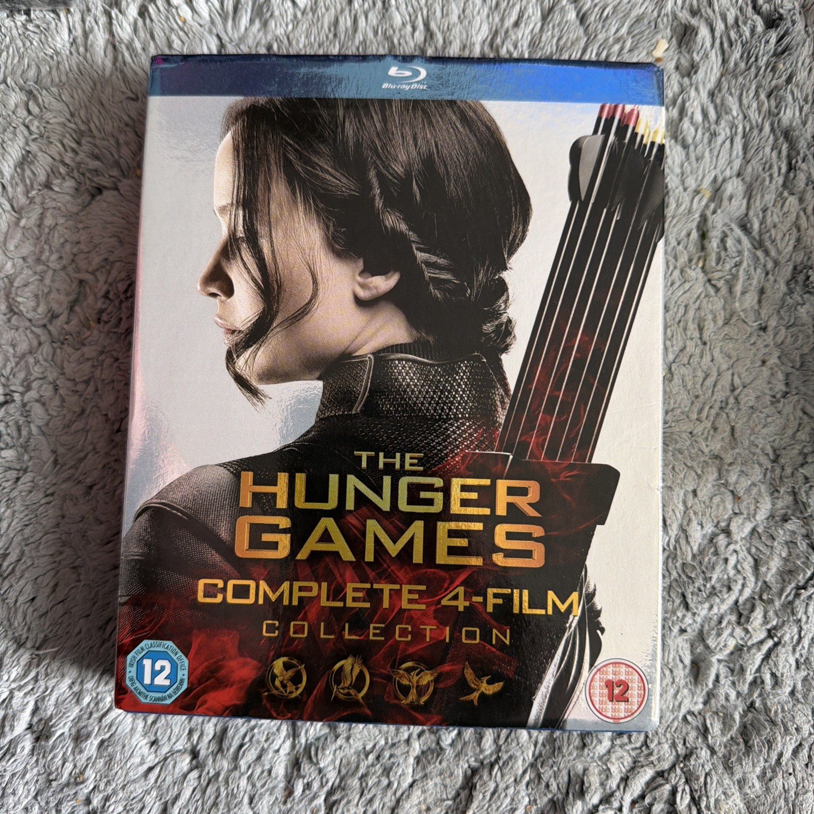Hunger Games Complete Collection (Box Set) (Blu-ray, 2016)