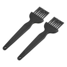 2pcs Antistatic ESD Brush Plastic Handle Nylon Cleaning Brushes 25x31mm Bristles