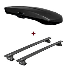 Dachbox Thule Vector Alpine + Dachträger für Ford Tourneo Custom V362 / F3