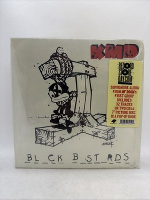 NEW SEALED KMD MF Doom Black Bastards Deluxe Pop Up Book + 7'' Vinyl + 2 CD RSD