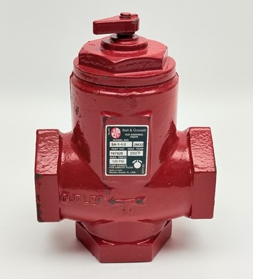 107020 Bell & Gossett 1-1/2'' Threaded Straight Angle Flow Control Valve, 125PSI