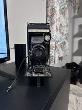 Vintage No. 2-C Autographic Kodak Jr. Camera  Original Case