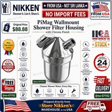 Nikken PiMag Wallmount Shower Filter Housing ...