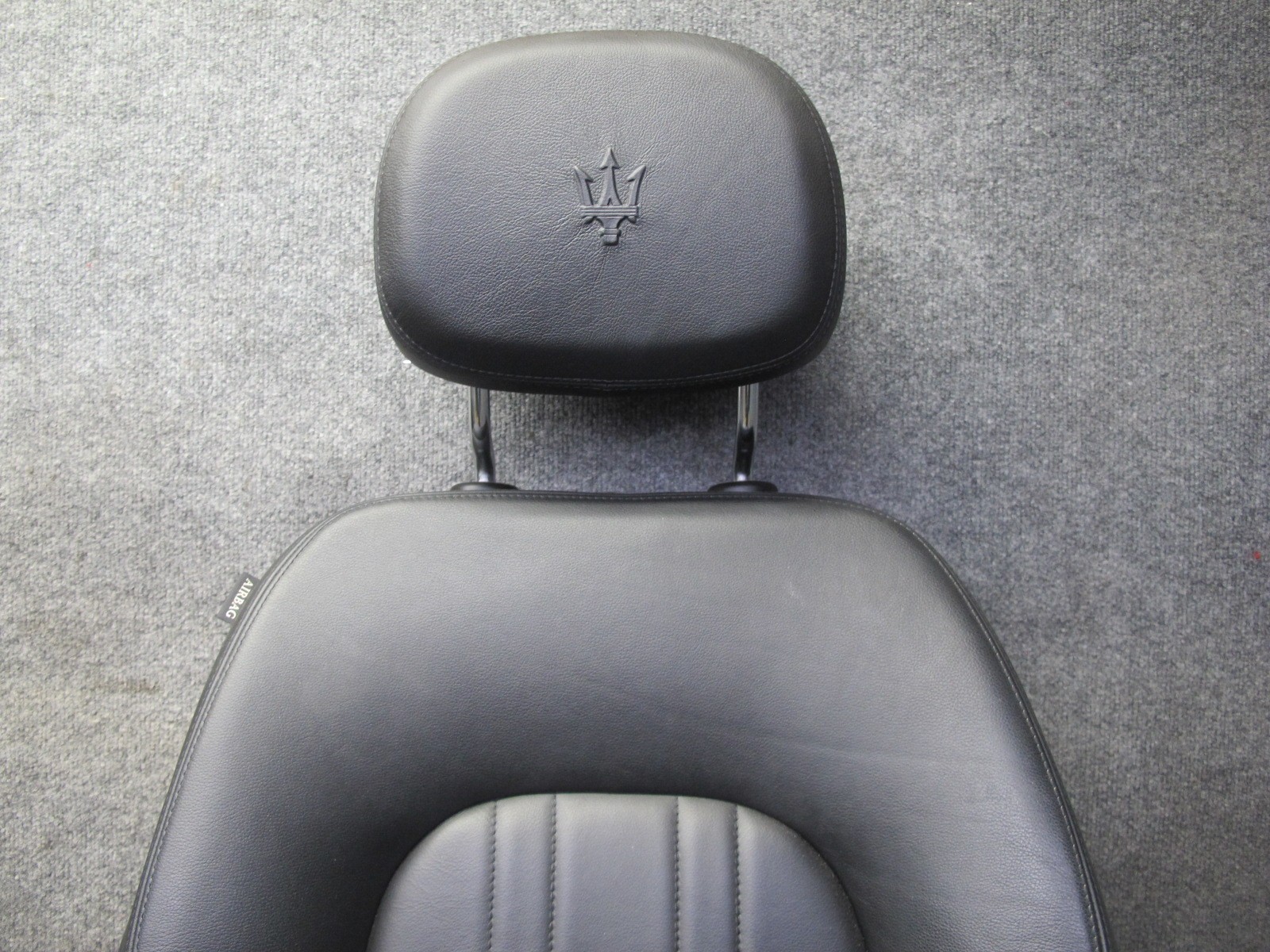 2014-2017 MASERATI GHIBLI M157 SQ4 FRONT & REAR SEAT SET LEATHER BLACK