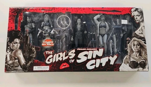 Frank Miller's The Girls of Sin City Figures 2005 Box Set - FREE SHIPPING 