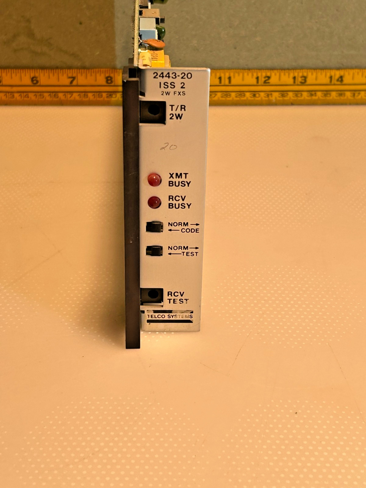 2443-20 ISS 2 2W FXS TELCO SYSTEMS