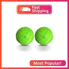 HPWFHPLF 2PCS Precut Tennis Balls for Walkers, Heavy Duty Long Lasting Glide Bal