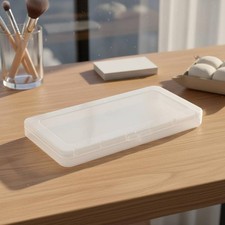 Clear Plastic Box with Lid See-Through Design Plastic Sample Box Multipurpose