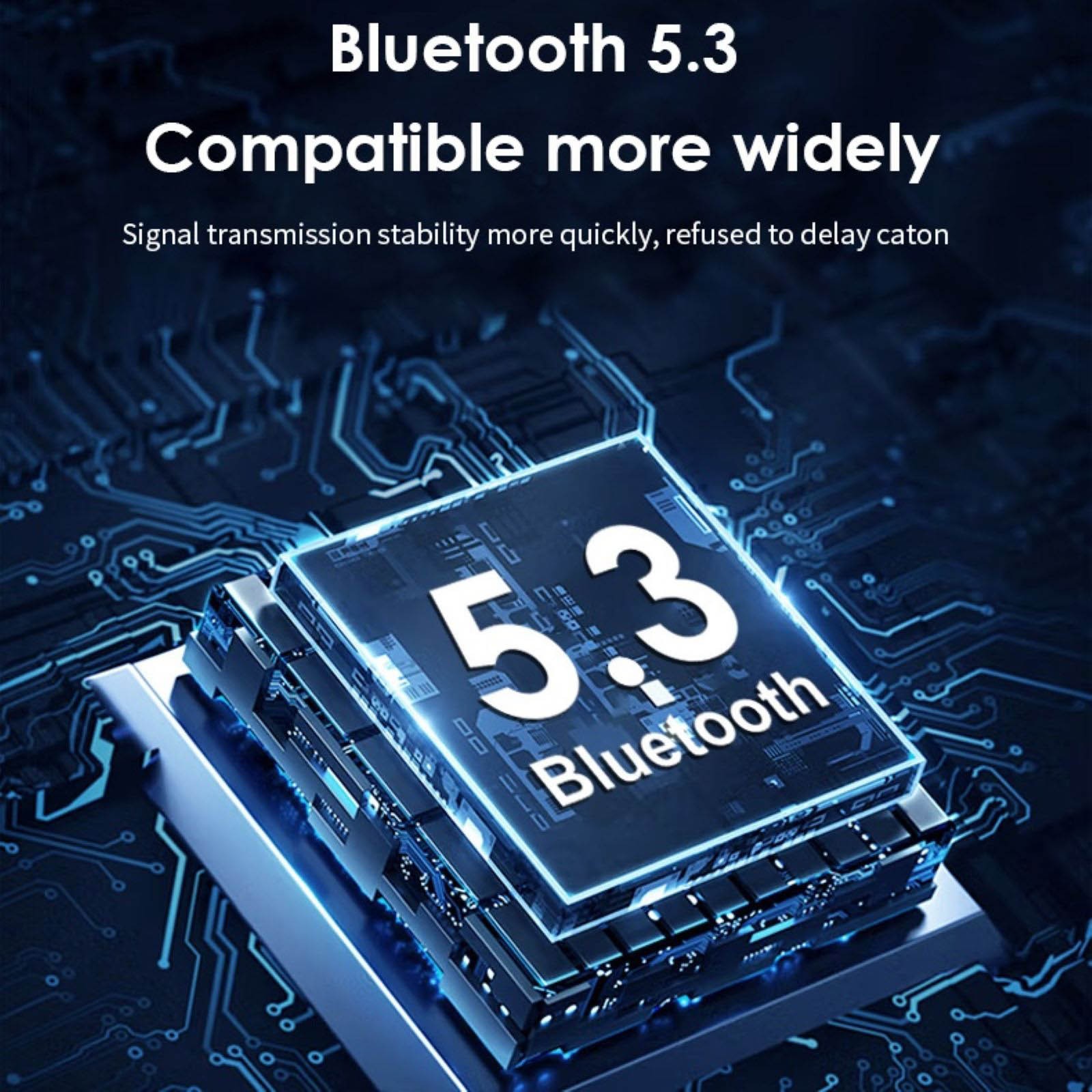 Bluetooth 5.3 Transmitter Receiver for steady, high intensity connections
