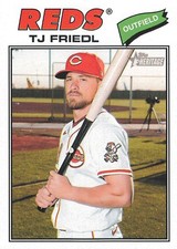 2026 Topps Heritage - T.J. Friedl #296