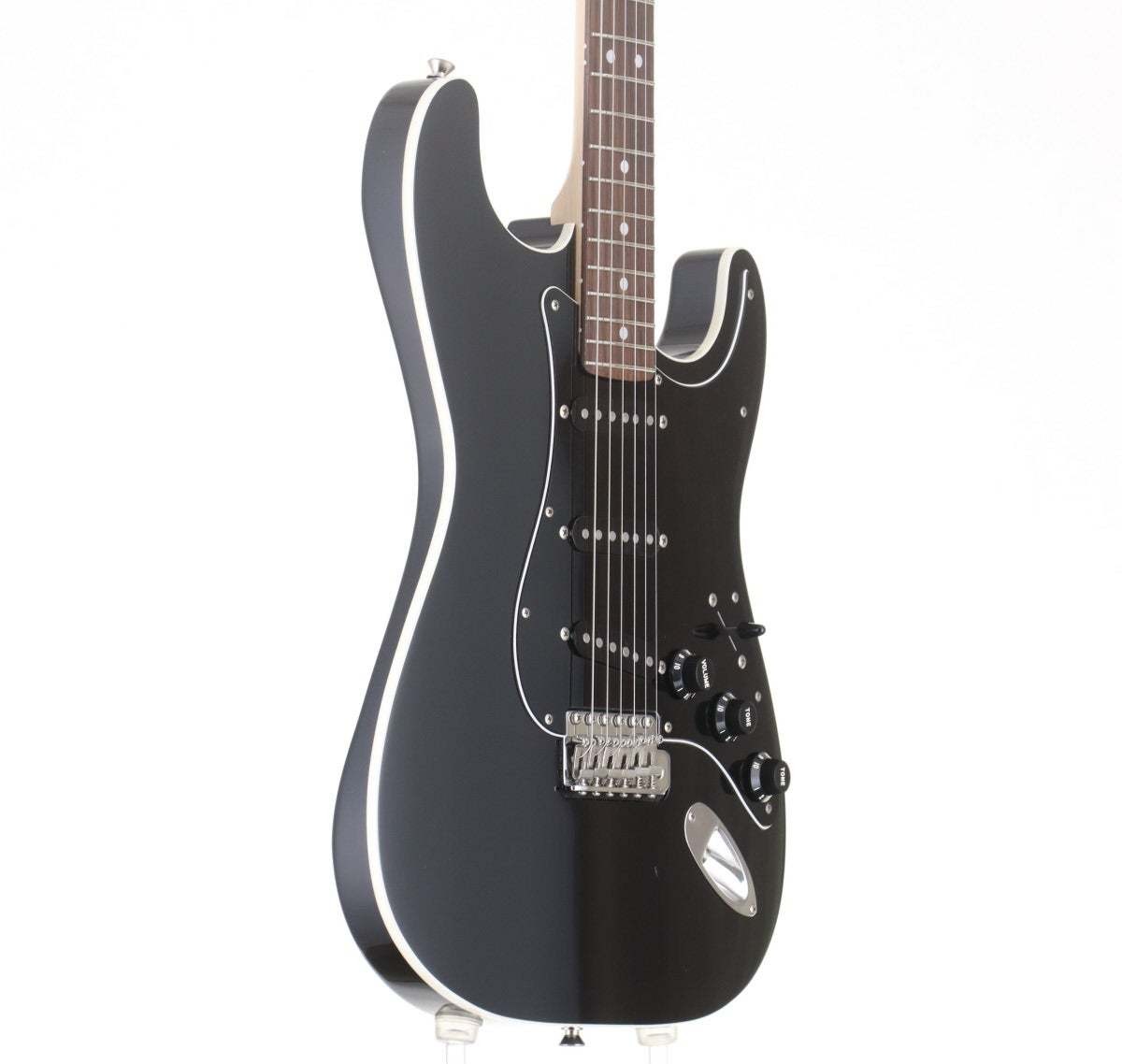 ギター FenderJapan Exclusive Aerodyne Strat Fender Japan Exclusive Aerodyne Stratocaster Black Rosewood