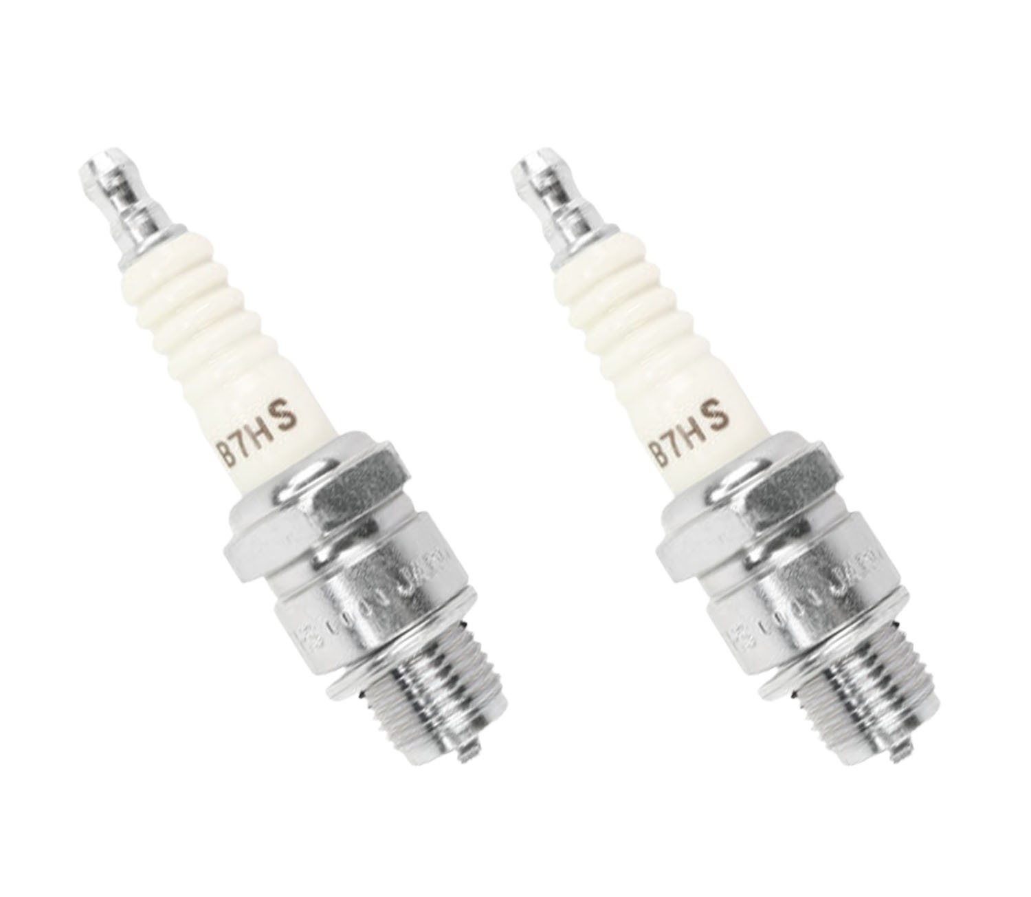 2 Pack NGK B7HS Spark Plug 5110 Standard Non Resistor M14 x 1.25 Kawasaki Suzuki