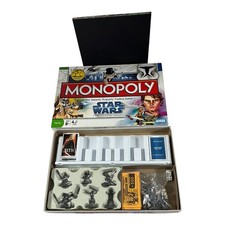 Monopoly Star Wars The Clone Wars Edition Board Game Complete