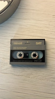Maxell DM120 Digital Audio Tape DAT Blank Cassette DM 120