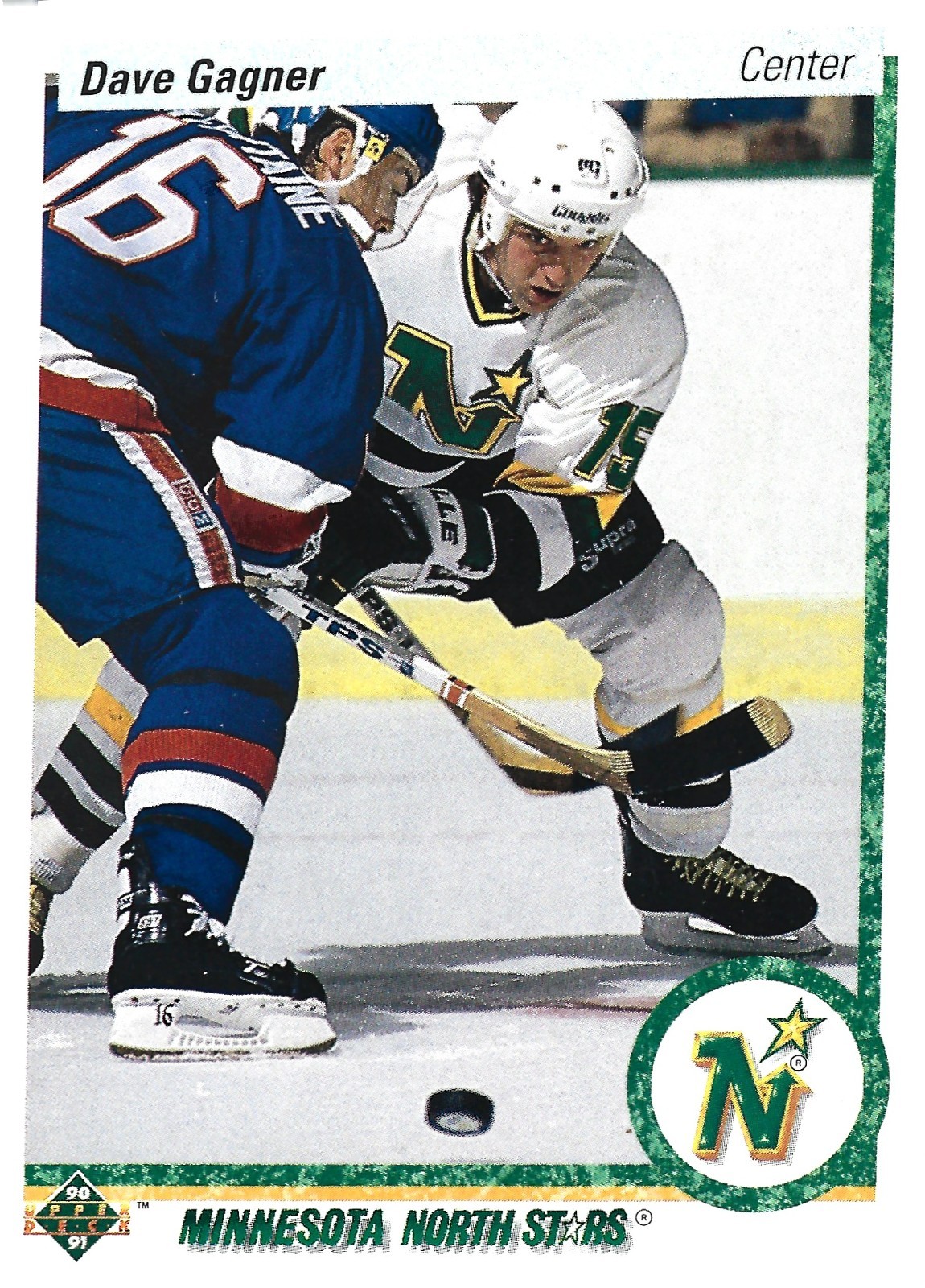 1990-91 Upper Deck - Dave Gagner #248 Minnesota North Stars