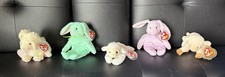 NWT Ty Beanie Babies Easter - Bunnies, Lambs - Lot Of 5
