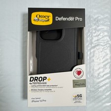 OtterBox Defender for MagSafe With Holster for iPhone 16 Pro, Black Case