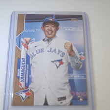 Topps 2020 Shun Yamaguchi #449 Base Set Toronto Blue Jays Baseball Card