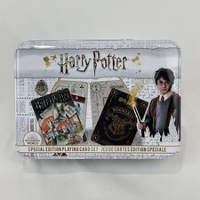 Harry Potter Special Edition Playing Card Set 2 Sealed Decks  Collectible Tin