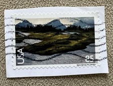 US Scott #C149 Glacier National Park MT Scenic American Landscapes Used Stamp
