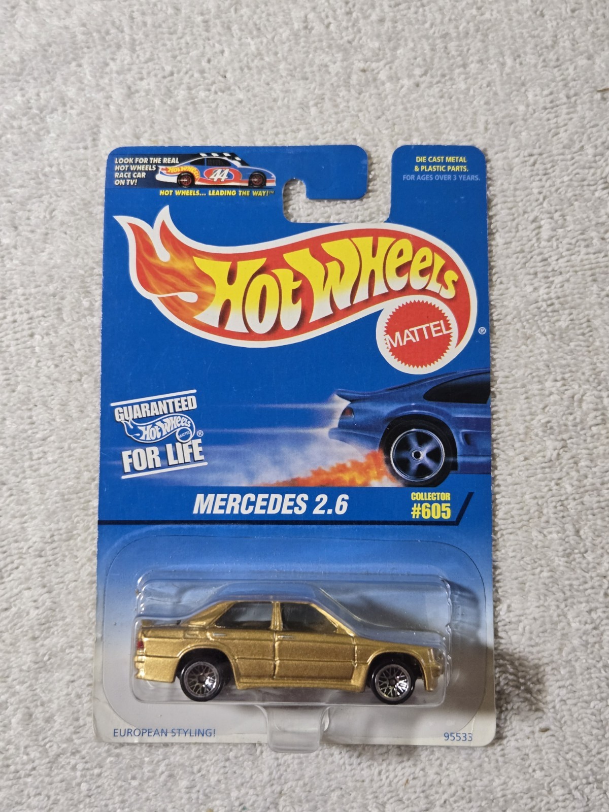  HOT WHEELS #605 MERCEDES 2.6