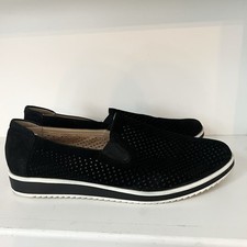 Naturalizer Bonnie Slip On Loafer Casual Shoes Size 11 Black