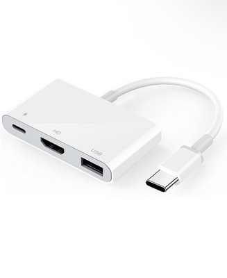 USB-C HUB Digital AV Multi Port Adapter USB 3.0 Type-C to 1 HDMI 4K Sonderpreis